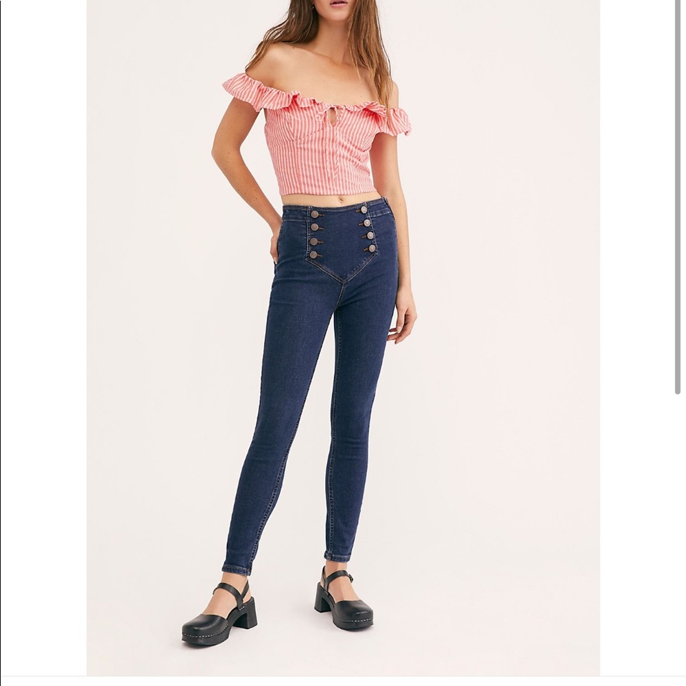 Free People On the Run Skinny Jeans